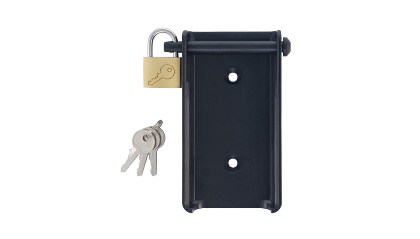 Dataloggerlar için duvar montaj aparatı - for data Loggers Uygun dataloggerları duvara güvenilir bir şekilde sabitlemek