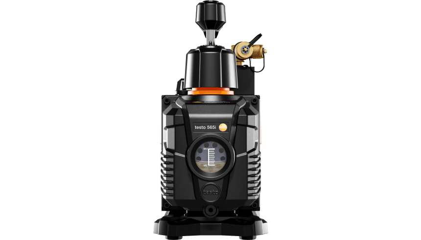 5652 testo 565i - Entegre tutma testiyle otomatik tahliyeler için akıllı vakum pompası, 7 CFM (198 l/dak) testo 552i