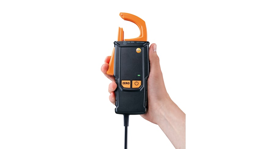 0003 Pens ampermetre adaptörü - temassız akım ölçümleri için Tamamen geri çekilebilir kerpeten kolu – dar yerlerdeki