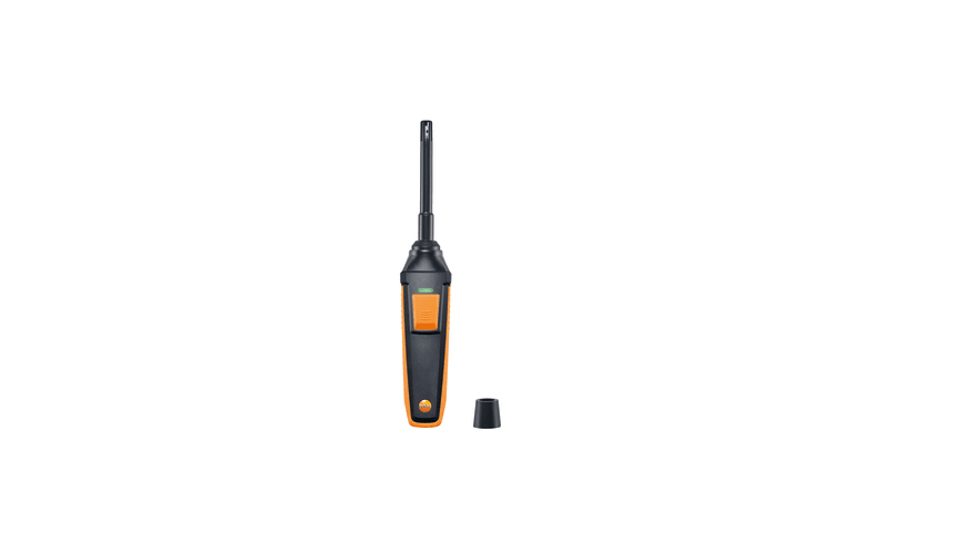 9771 Yüksek hassasiyetli nem/sıcaklık probu (dijital) - with Bluetooth® Intuitive: clearly structured measurement menu