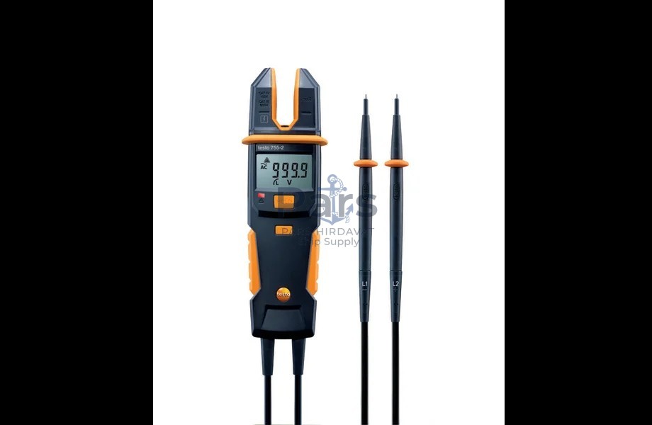 7552 testo 755-2 - Akım/voltaj test cihazı Otomatik ölçüm parametresi algılama özelliği ile kolay ve güvenilir çalışma