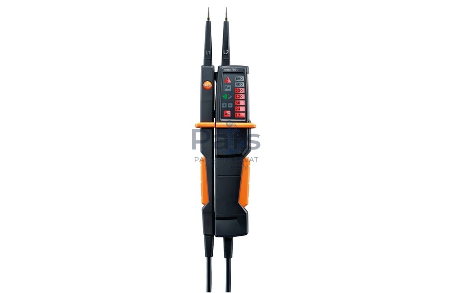 7501 testo 750-1 - Voltaj test cihazı Net, patentli çok yönlü LED ekran