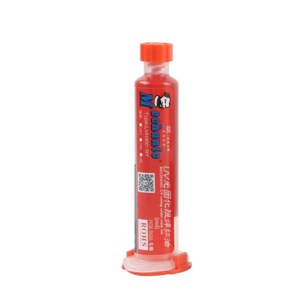 MECHANİC GY-UVH900-HY ANAKART BORD BOYASI 10 CC KIRMIZI