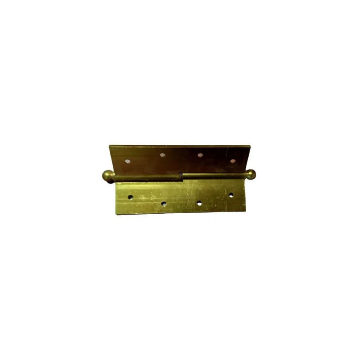 ALÜMİNYUM GENİŞ OKKA KAPI MENTEŞESİ 4 MM 12 CM SARI SOL Garantisiz Sol Kapı Menteşesi Metal