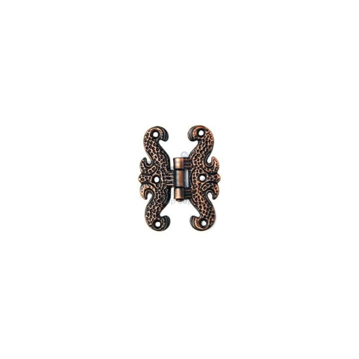 Kelebek Menteşe Küçük Antik Sarı 40 Mm ( 2 Adet )