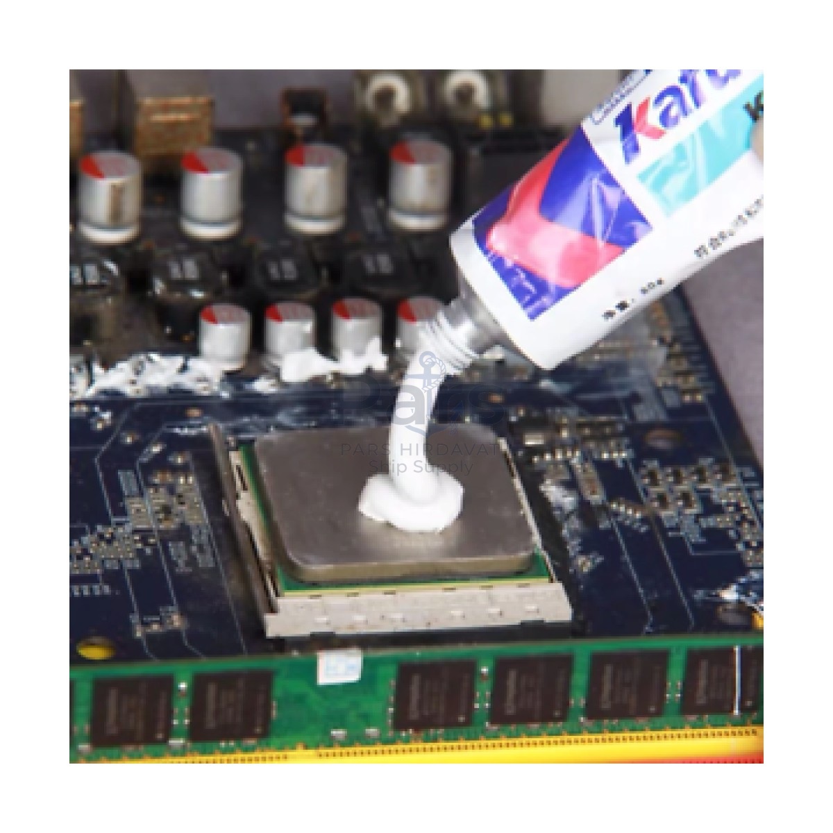 KAFUTER K-5204K CPU İÇİN TERMAL İLETKEN YAPIŞTIRICI 1.6W M.K 80 GR