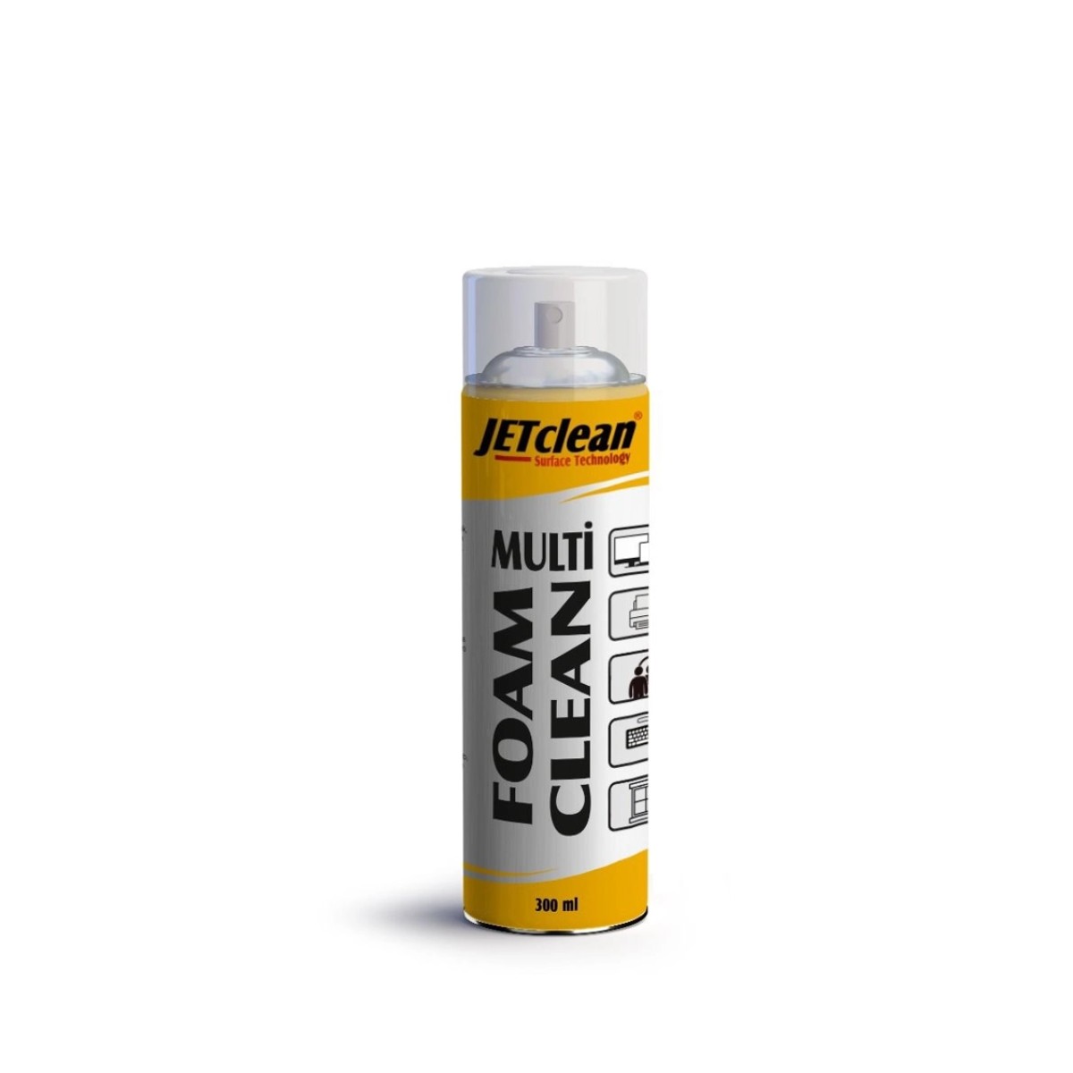 JETCLEAN MULTİ FOAM CLEAN KÖPÜK TEMİZLEME SPREY 300ML