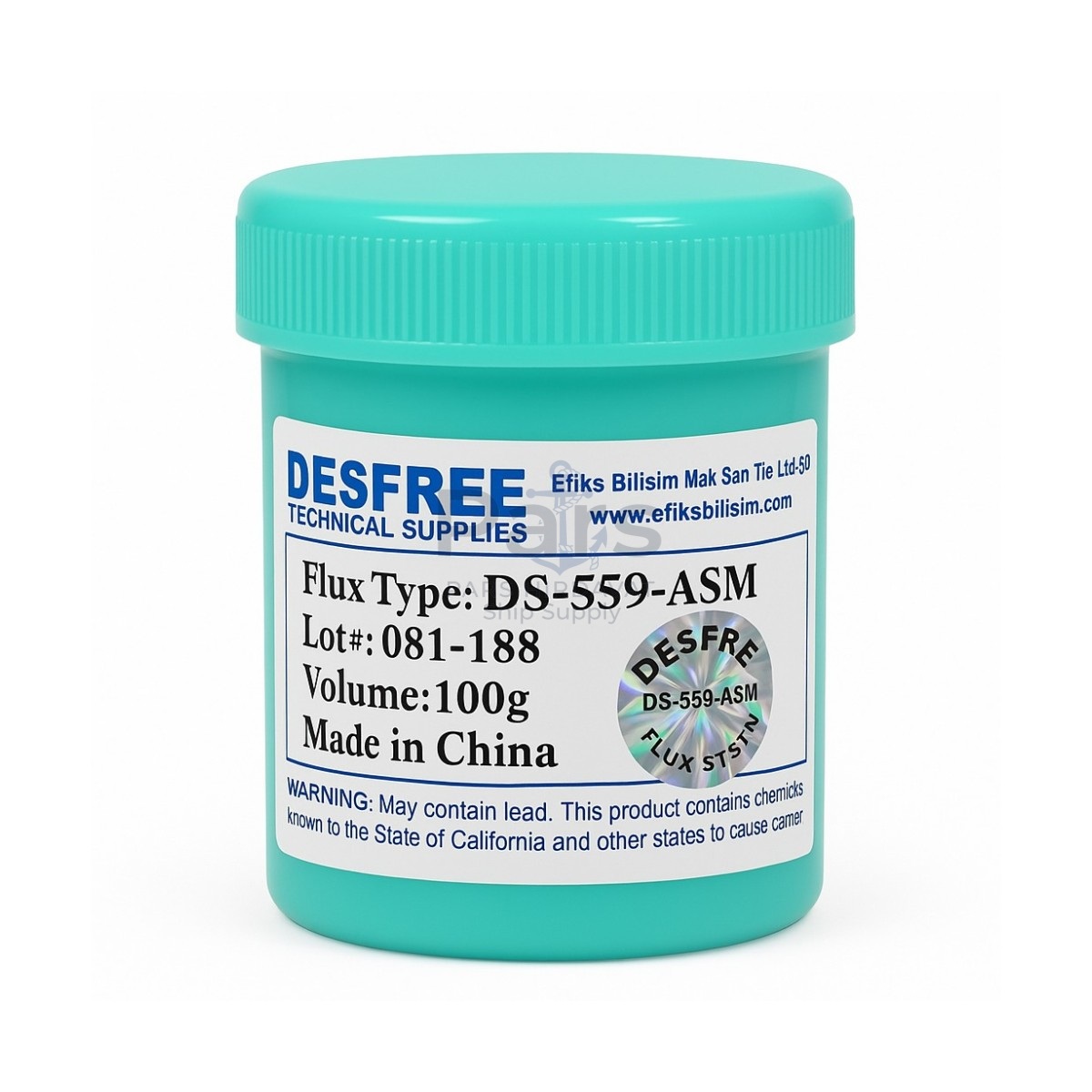 DESFREE DS-559-ASM White RENK KREM FLUX 100G