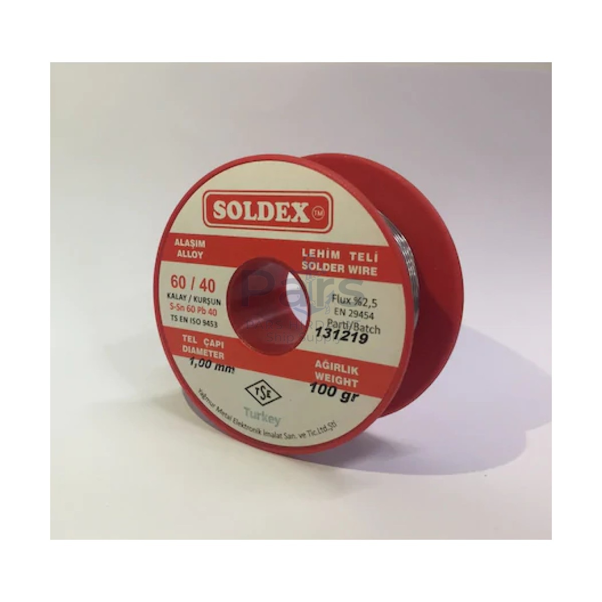 SOLDEX 1.00 MM 100 GR.LEHİM ATMA TELİ