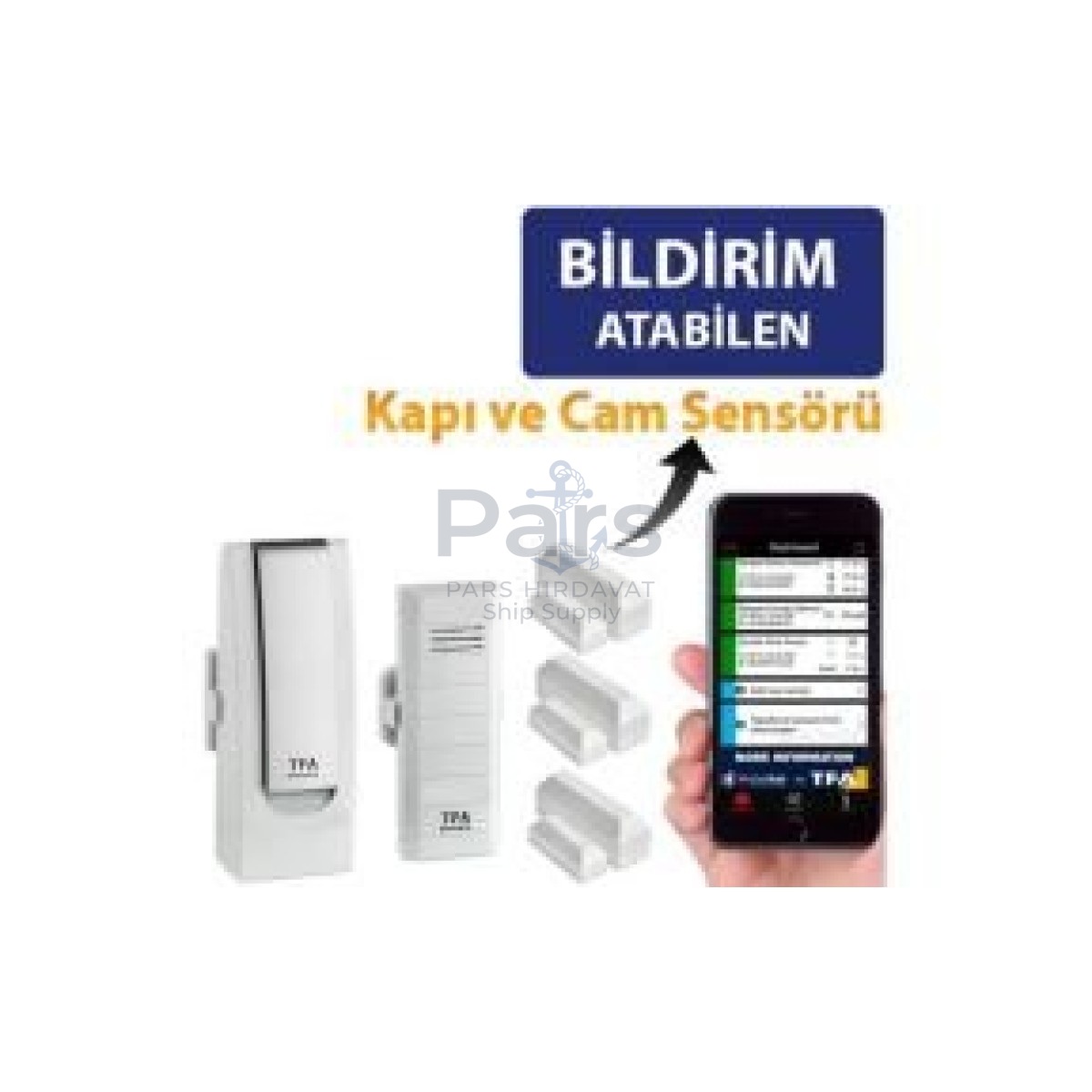 TFA WH3311 Kapı ve Pencere Sensörlü Akıllı Ev Takip Seti