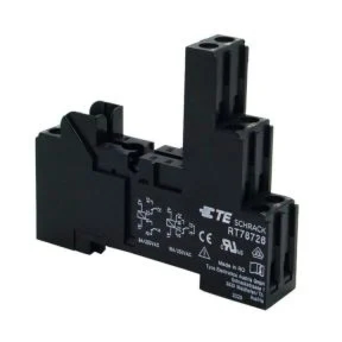 Schrack RT78726 8 Pin Ray Tipi Röle Soketi