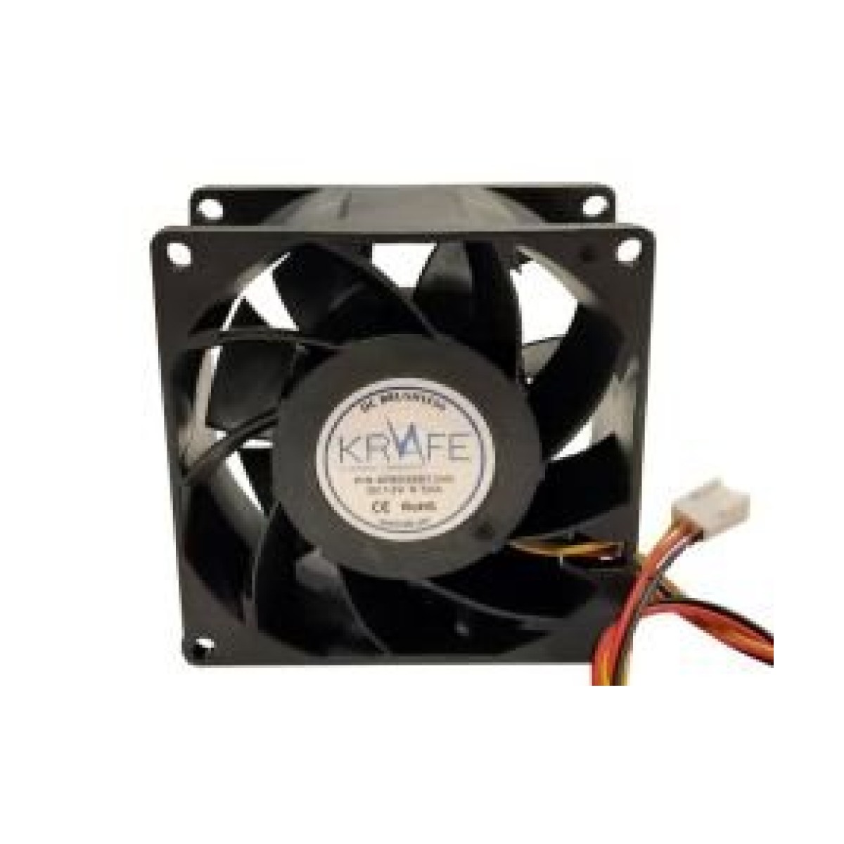 Krafe 80x80x38 12V Dc 3 Kablolu Fan
