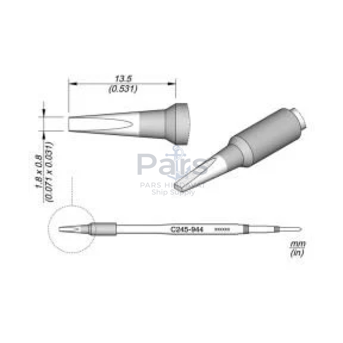 Jbc C245-944 Havya Ucu