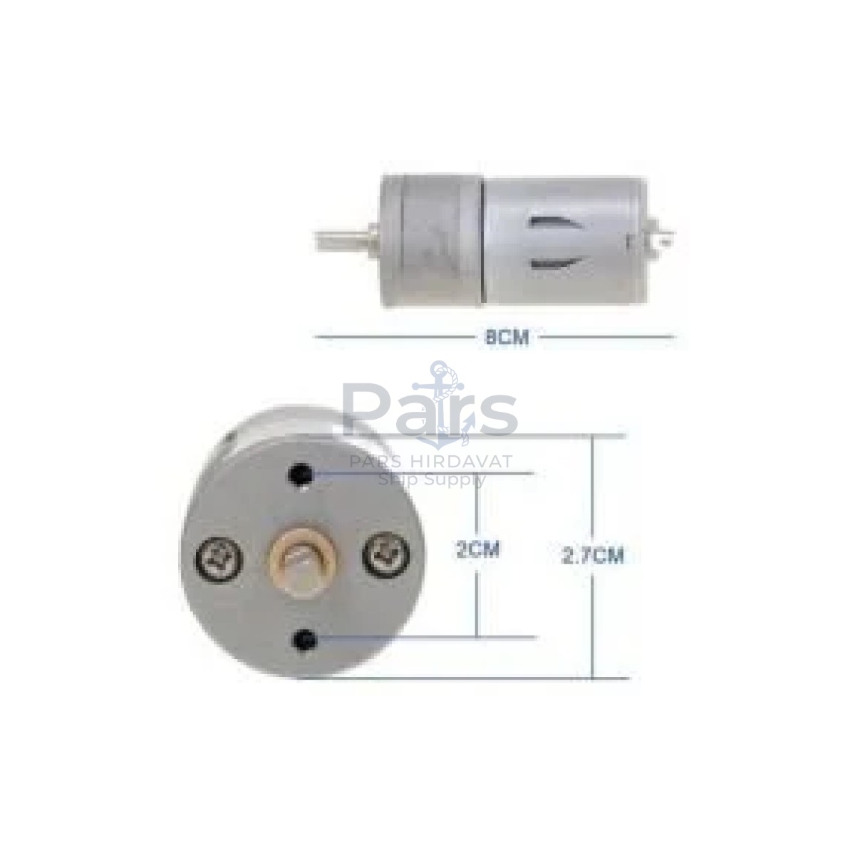 3-9V Dc 77 Rpm Redüktörlü Motor