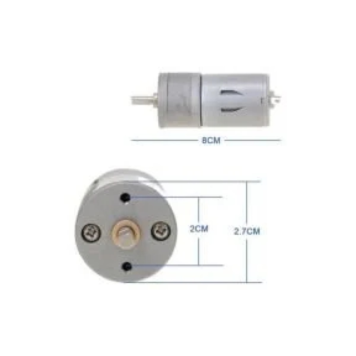 3-9V Dc 281 Rpm Redüktörlü Motor