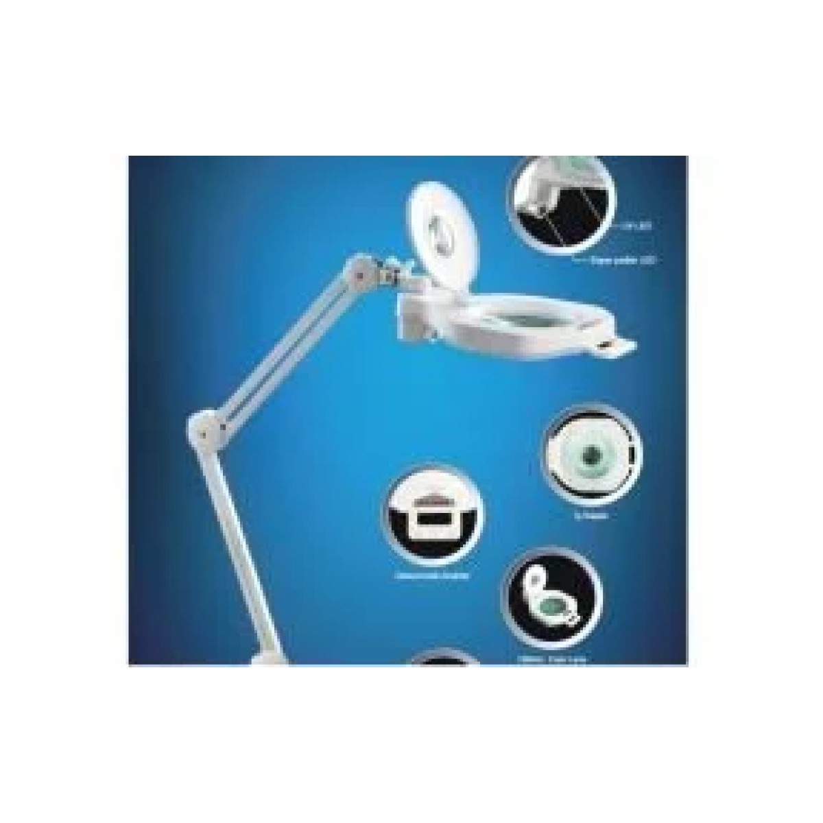 Class MG2815 Led Işıklı 5X Akrobat Büyüteç Mercek