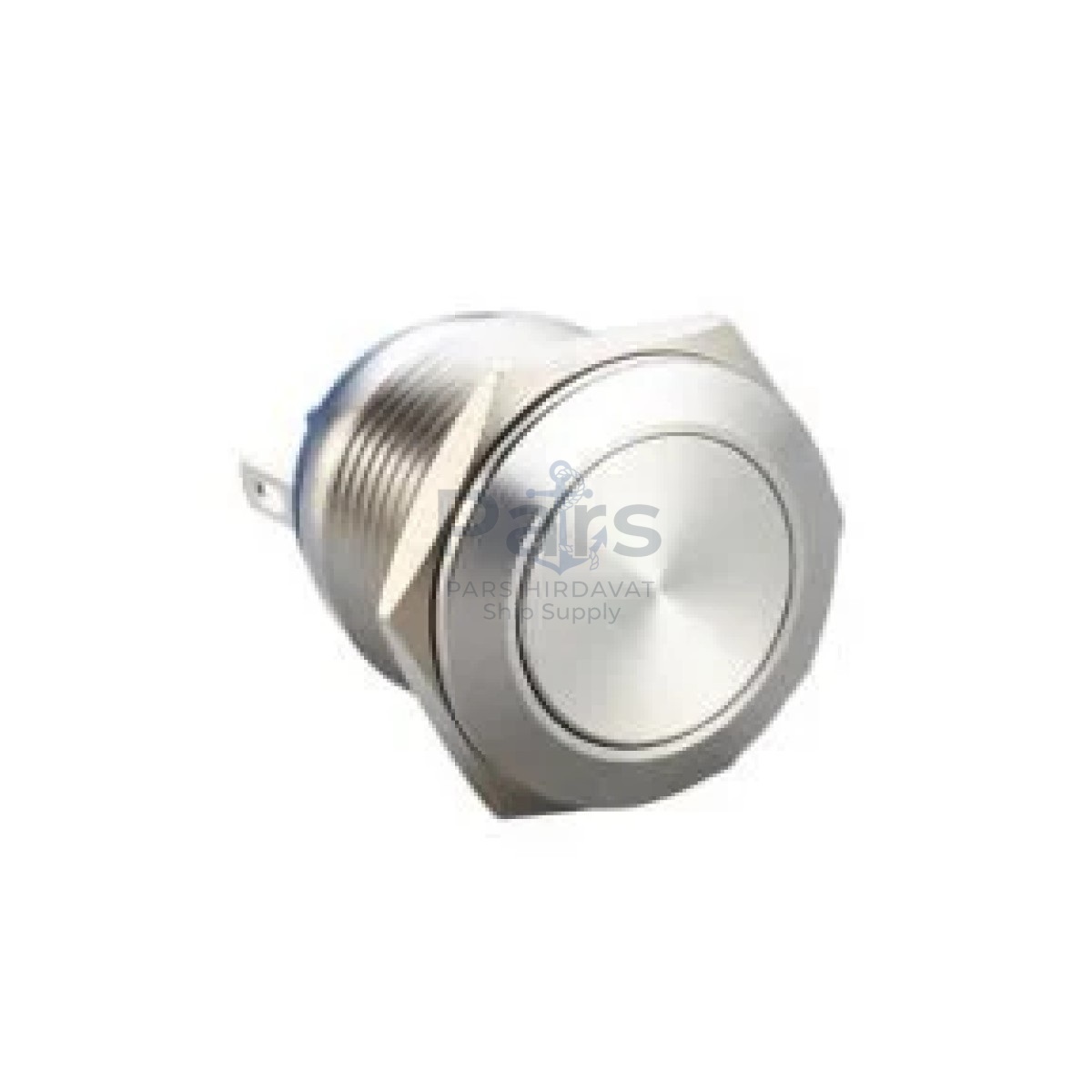 19 mm Ip67 Düz Kafa Metal Yaylı Buton