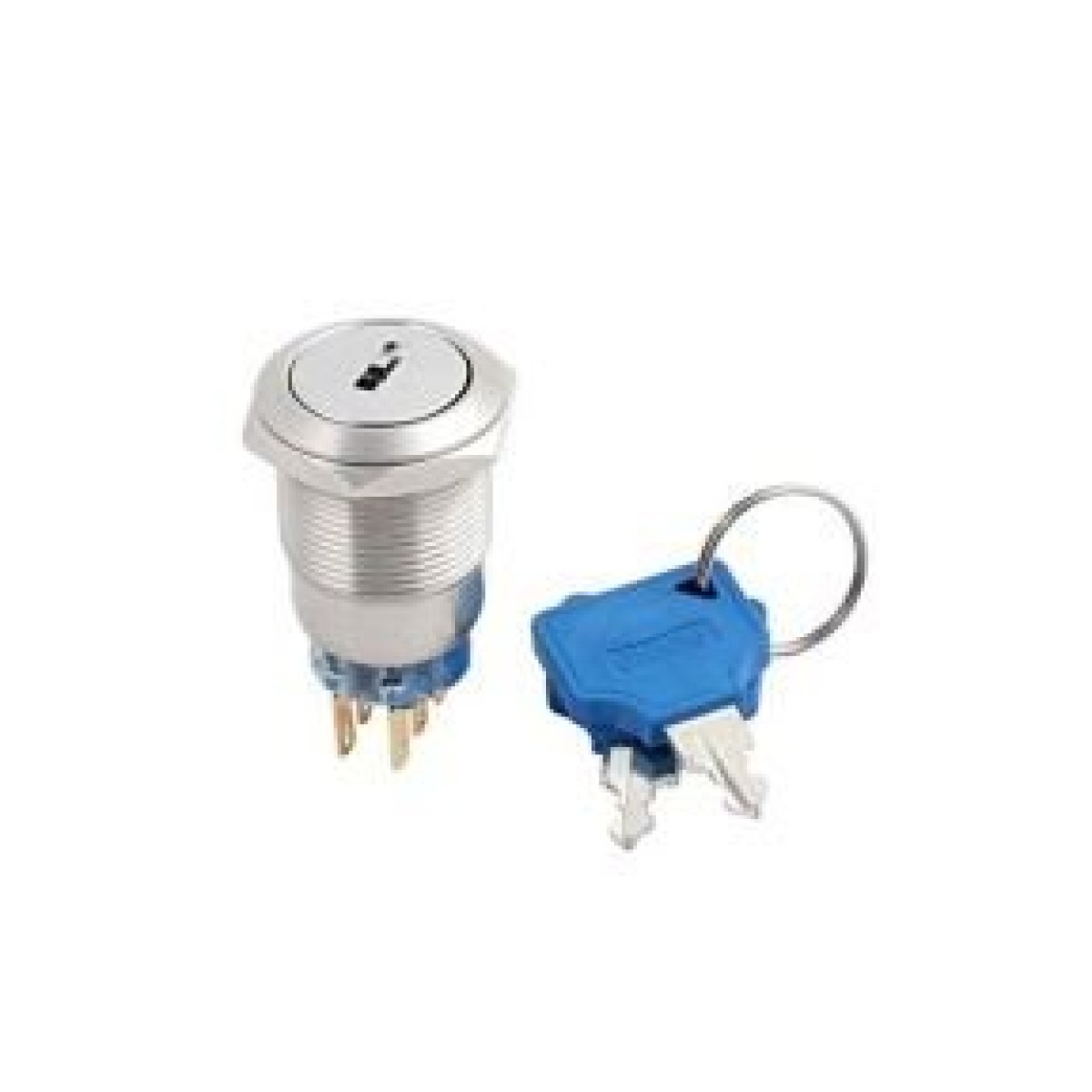 19mm Ip67 Metal 0-1 Anahtarlı Buton