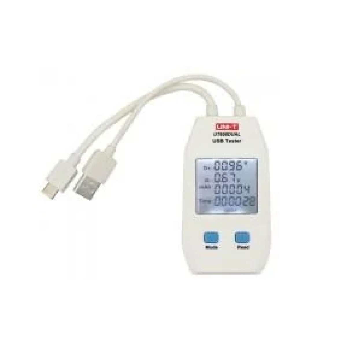 Unit UT658Dual Çift Çıkışlı USB Akım Gerilim Test Cihazı