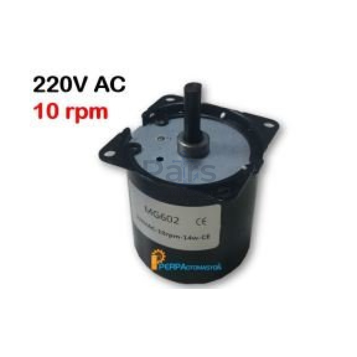 60KTYZ 10 Rpm 14W AC Senkron Motor