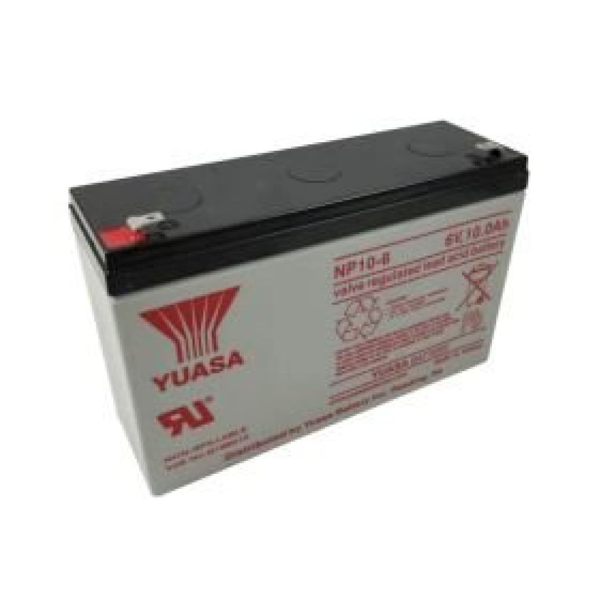 Yuasa 6V 10Ah Bakımsız Kuru Akü
