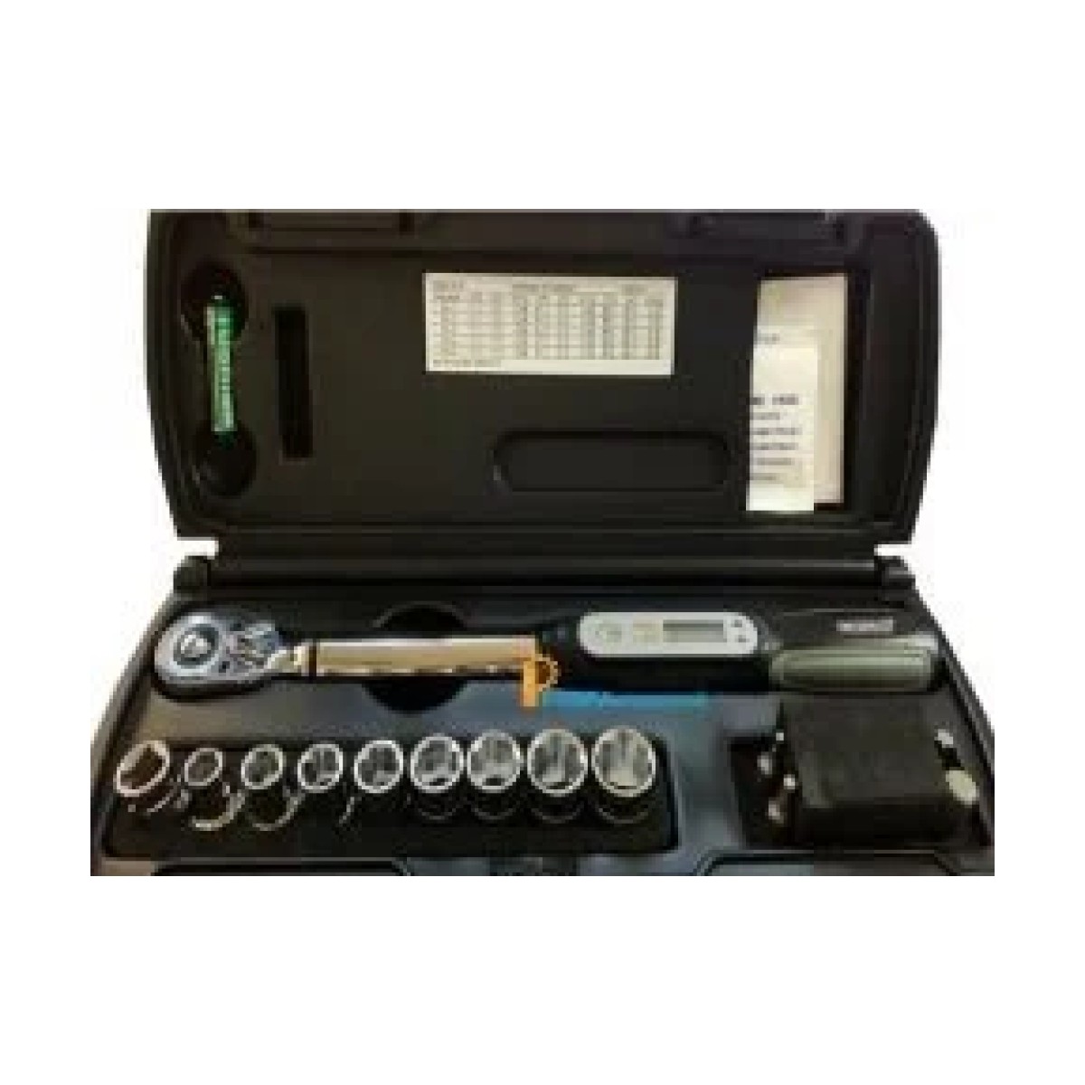 Geratech DTWB-85 85 Nm Mini Dijital Tork Anahtarı Seti 3/8