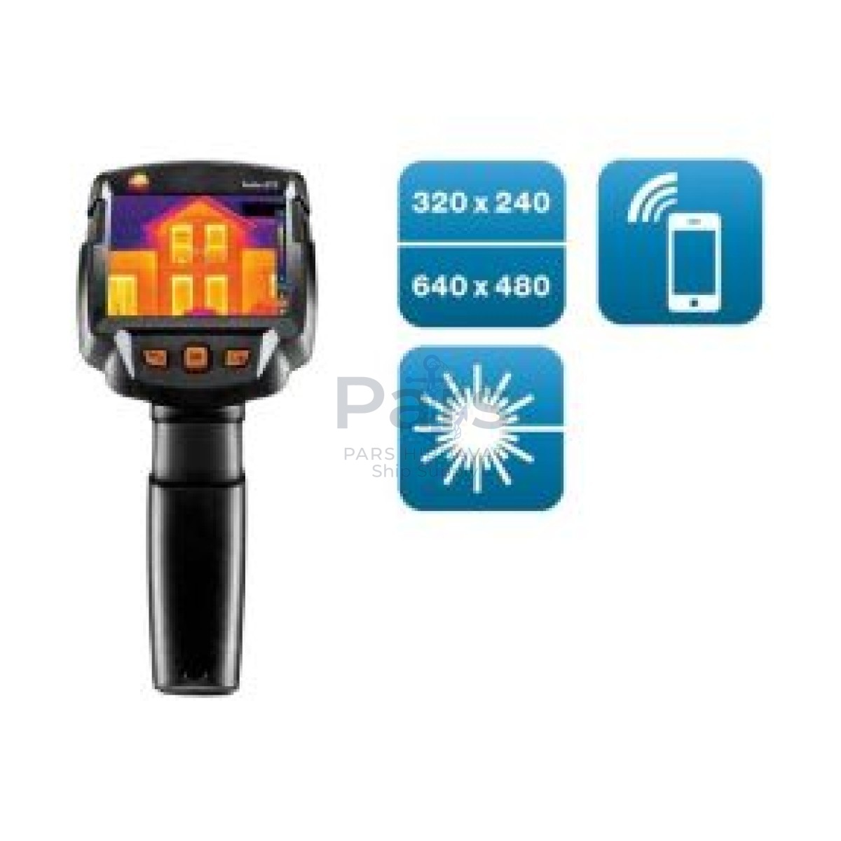 Testo 872 Termal Kamera Sıcaklık ve Su Kaçağı Tespit Cihazı