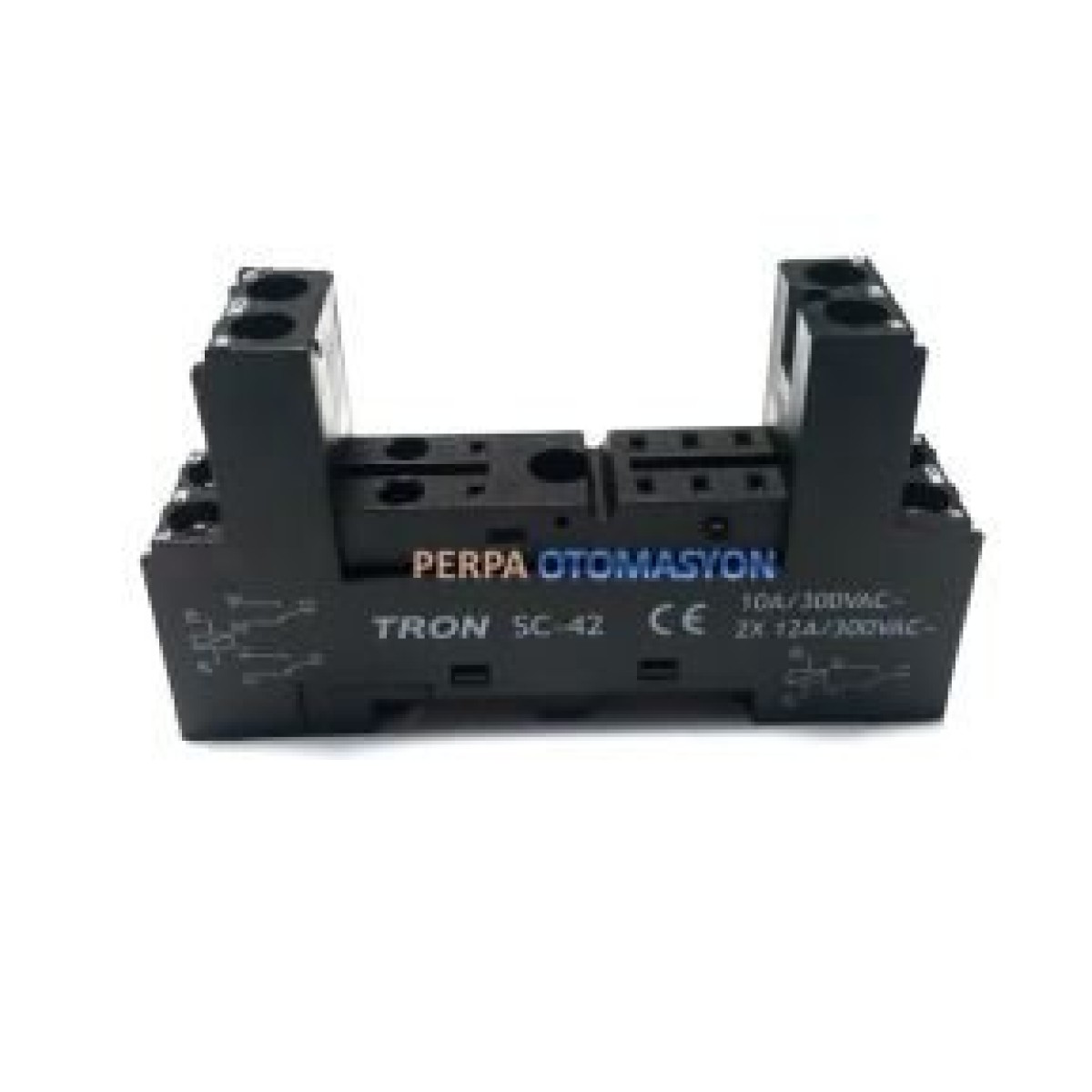 SC-42 8 Pin Ray Montaj Kısa Tip Röle Soketi