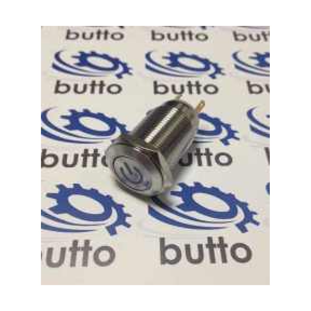 16 mm Power Işıklı Yaylı Metal Buton IP67