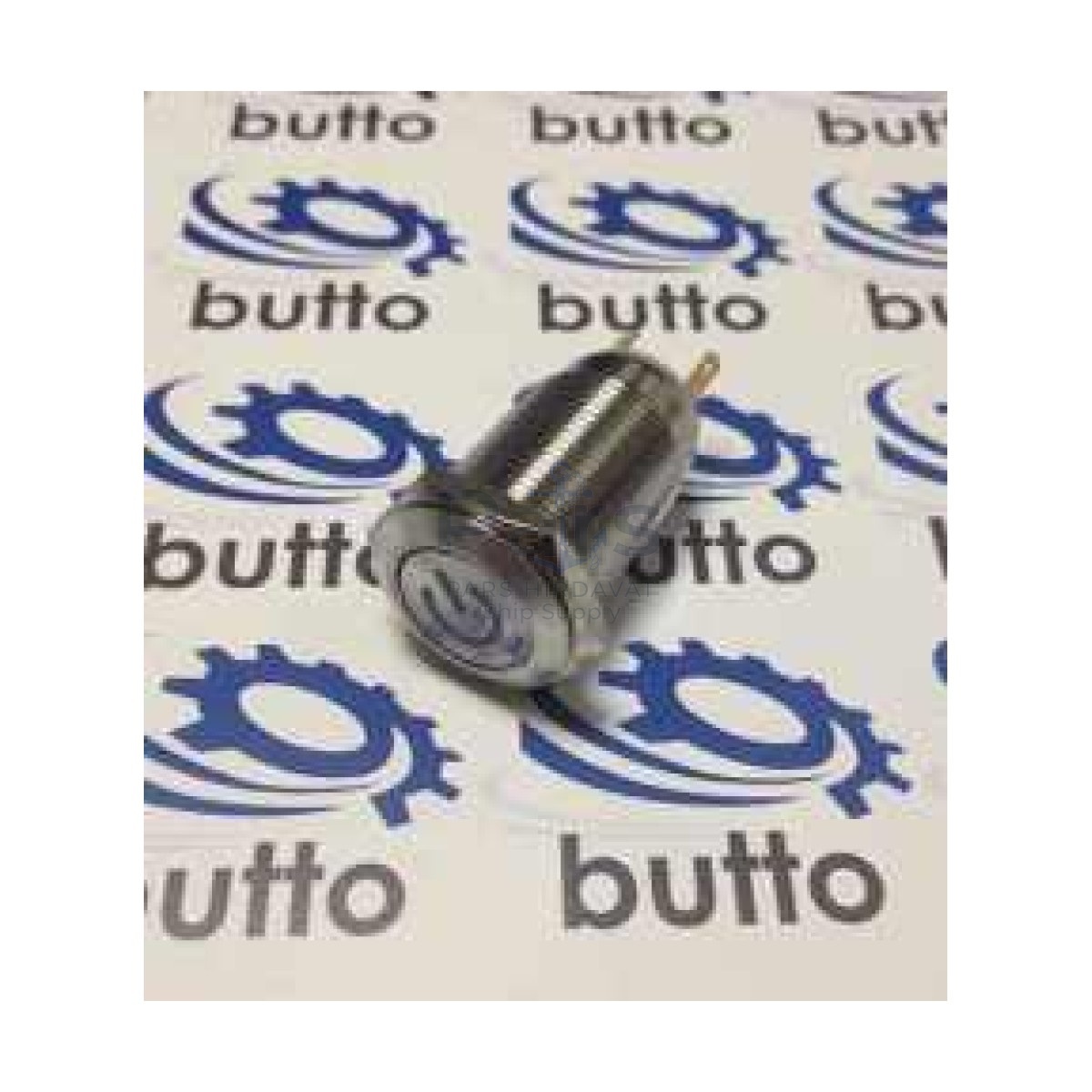 16 mm Power Işıklı Yaylı Metal Buton IP67