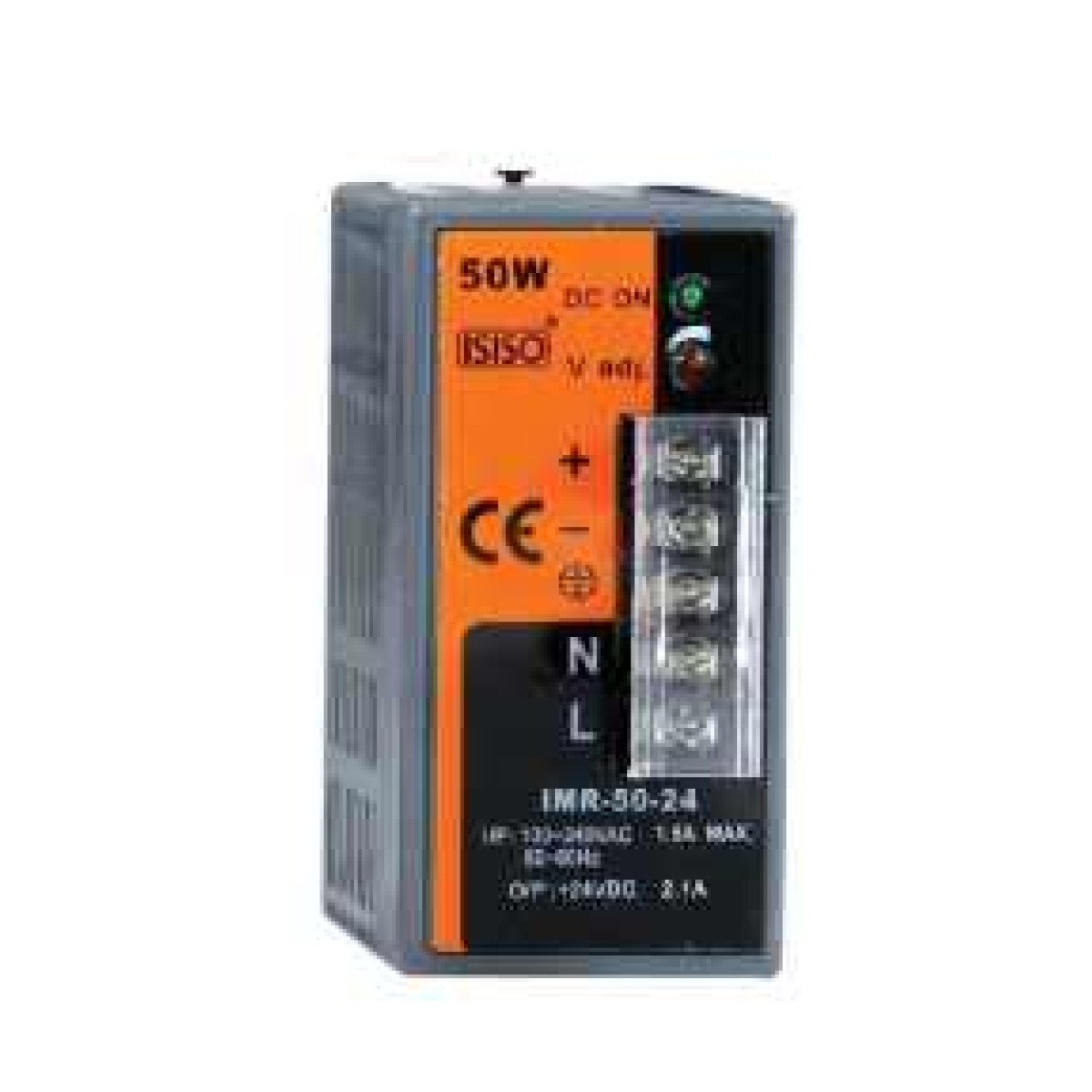 24VDC 2.1A 50W Ray Tipi Güç Kaynağı