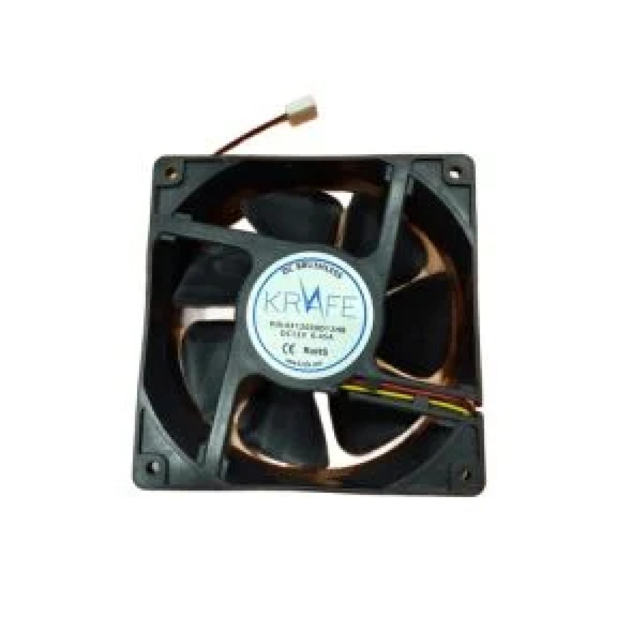 120x120x38 Krafe 12V DC 3 Kablolu Fan