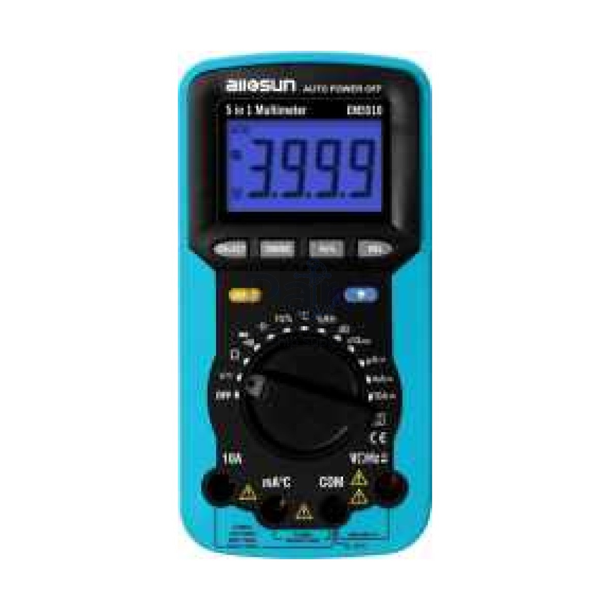EM5510 5 in 1 Lüx-Nem-Isı-Desibel Amper Voltaj Ölçü Aleti