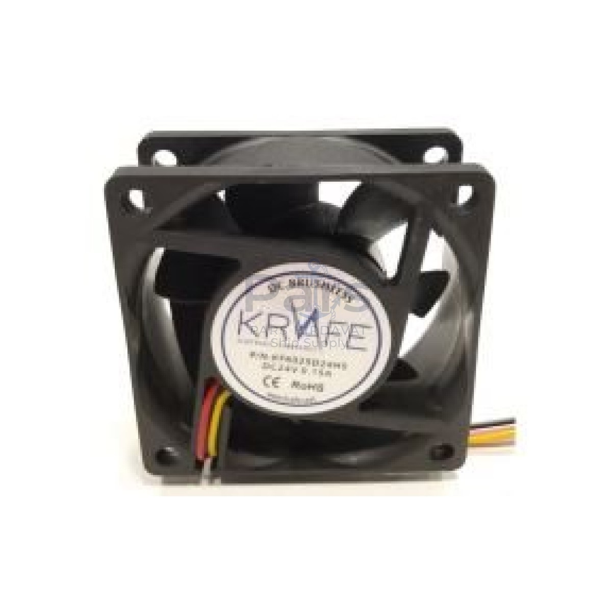 Krafe 60x60x25 24V DC 3 Kablolu Fan