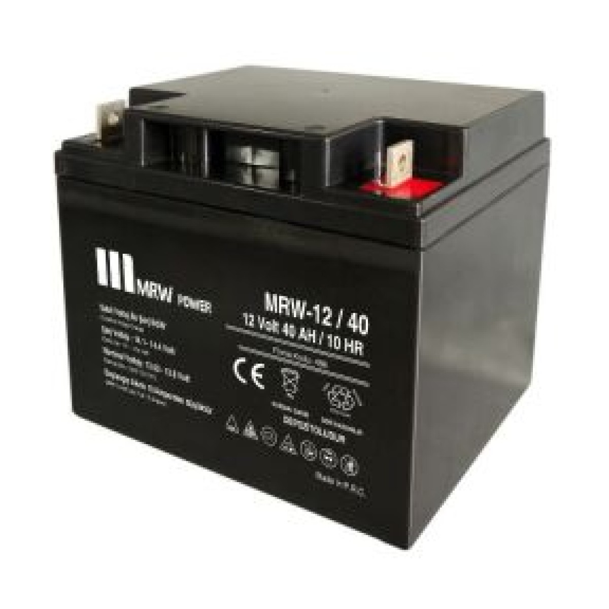 Mrw Power 12V 40AH Bakımsız Kuru Akü