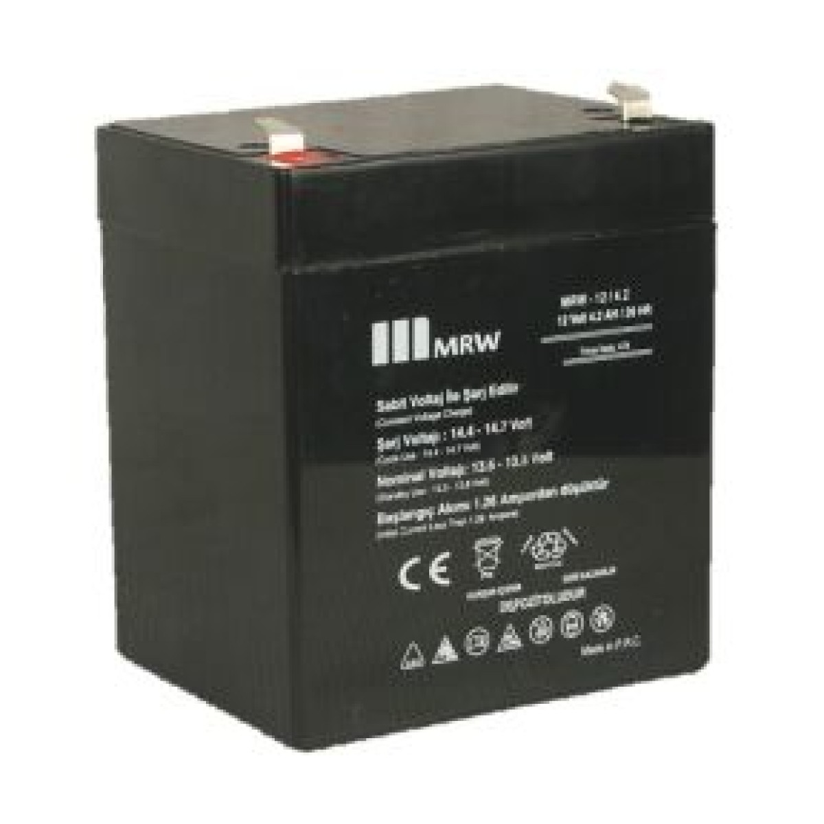 Mrw Power 12V 4.2AH Bakımsız Kuru Akü