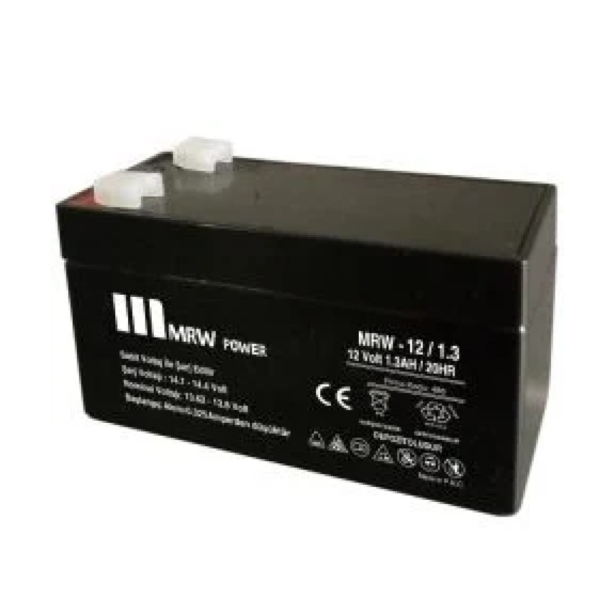 Mrw Power 12V 1.3AH Bakımsız Kuru Akü