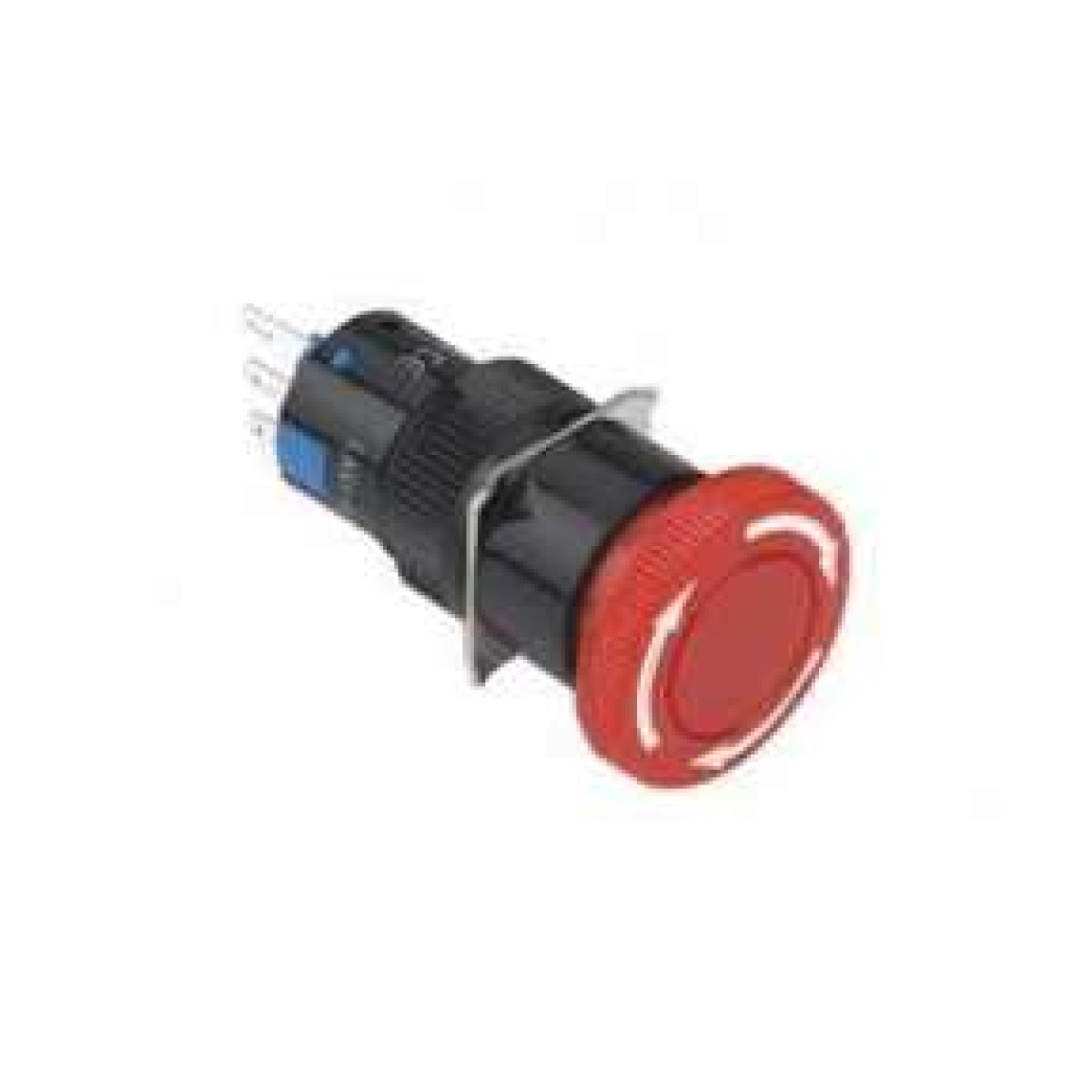 16mm Acil-Stop Buton Bas-Çevir 1NO/1NC LAS1-AY-11TS
