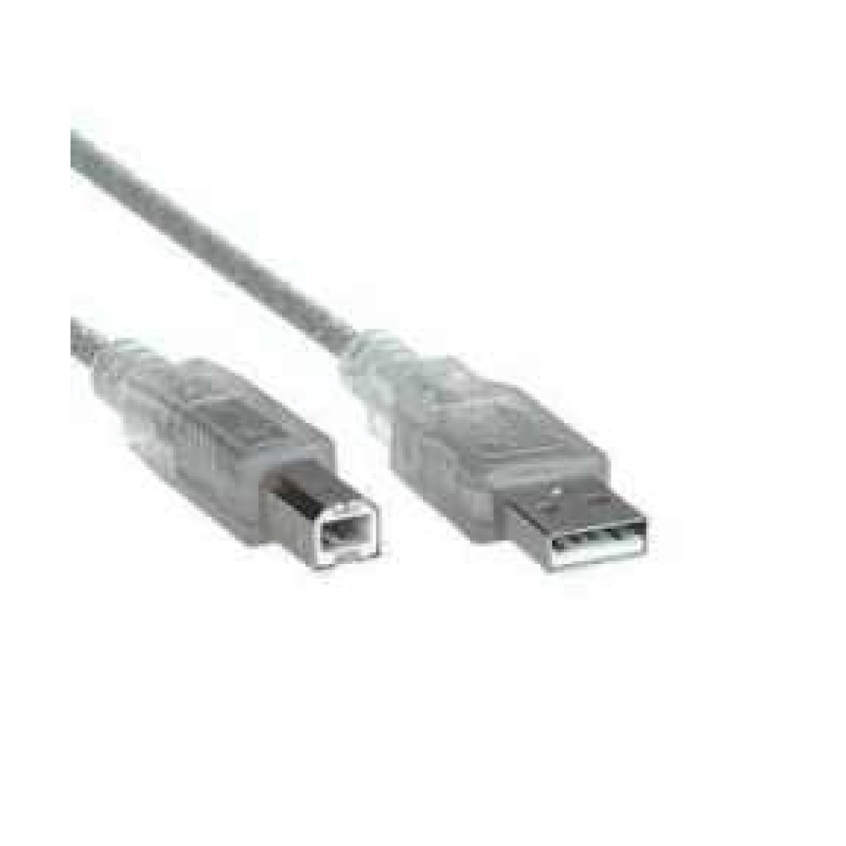 USB 2.0 Şeffaf 5 mt Yazıcı Kablosu