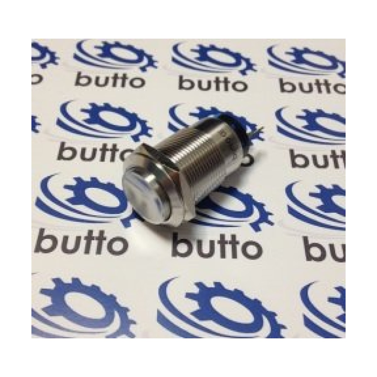 19 mm Işıksız Çıkık Kafa Yaylı Metal Buton IP67