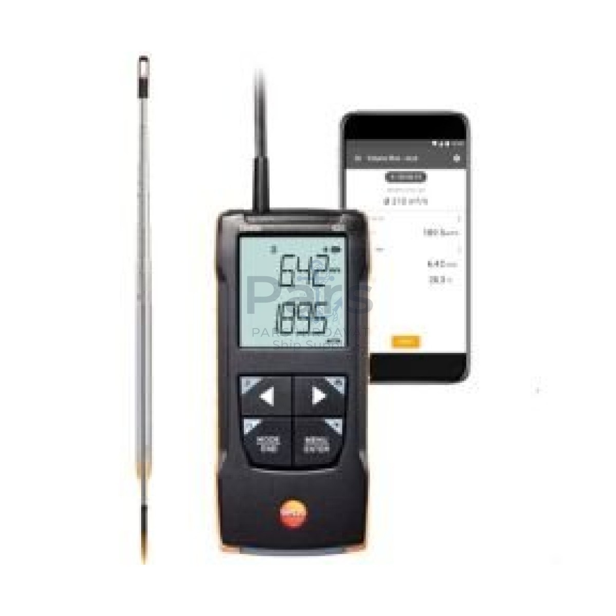 Testo 425 Akıllı Kanal İçi Termal Anemometre