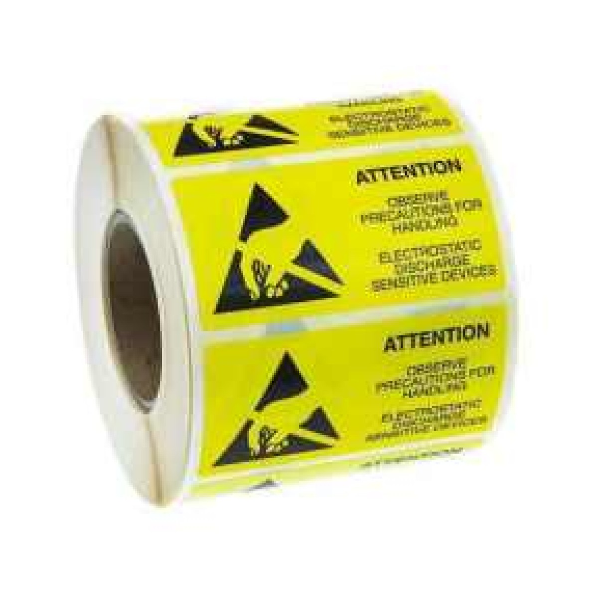 Antistatik ESD Rulo Yapışkanlı Etiket Sticker 25x45mm