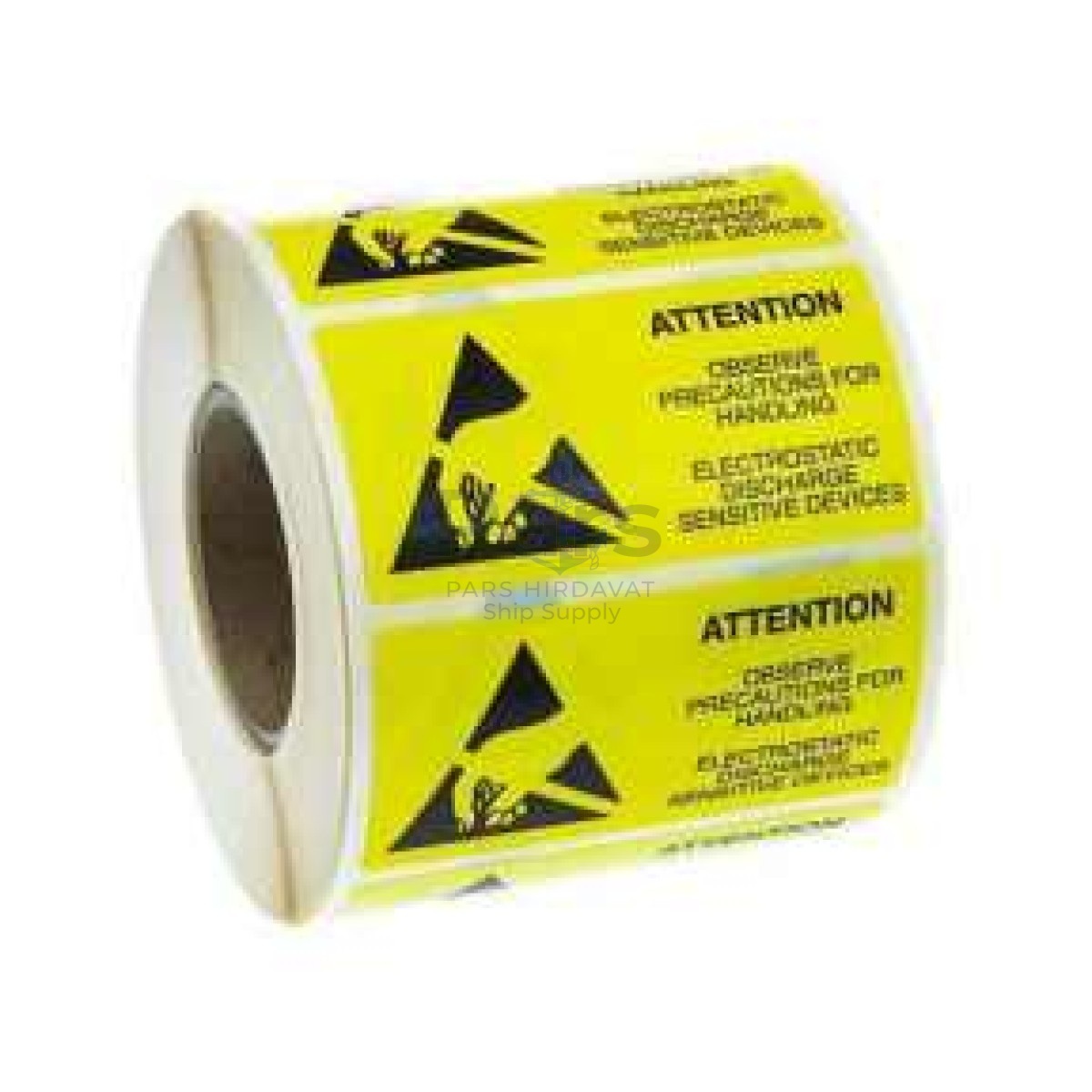 Antistatik ESD Rulo Yapışkanlı Etiket Sticker 25x45mm