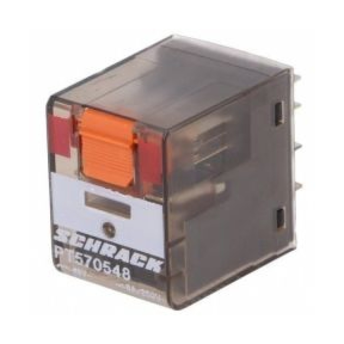 Schrack PT570548 48VAC 4C/O 06A End. Röle Test Butonlu