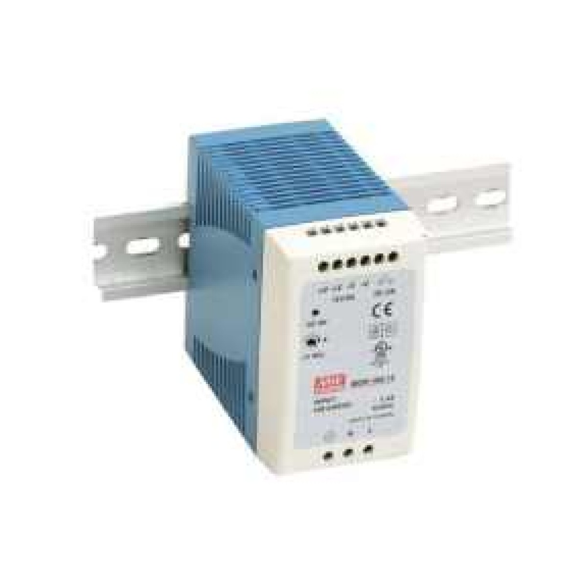 MeanWell 96W 24VDC 4A Ray Montaj Güç Kaynağı