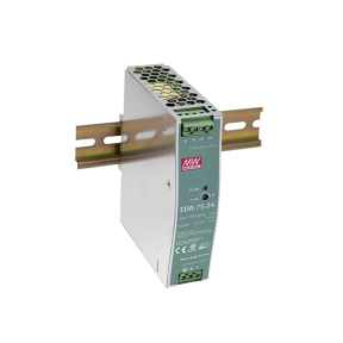 MeanWell 75W 24VDC 3,2A 90~264VAC Ray Montaj Güç Kaynağı