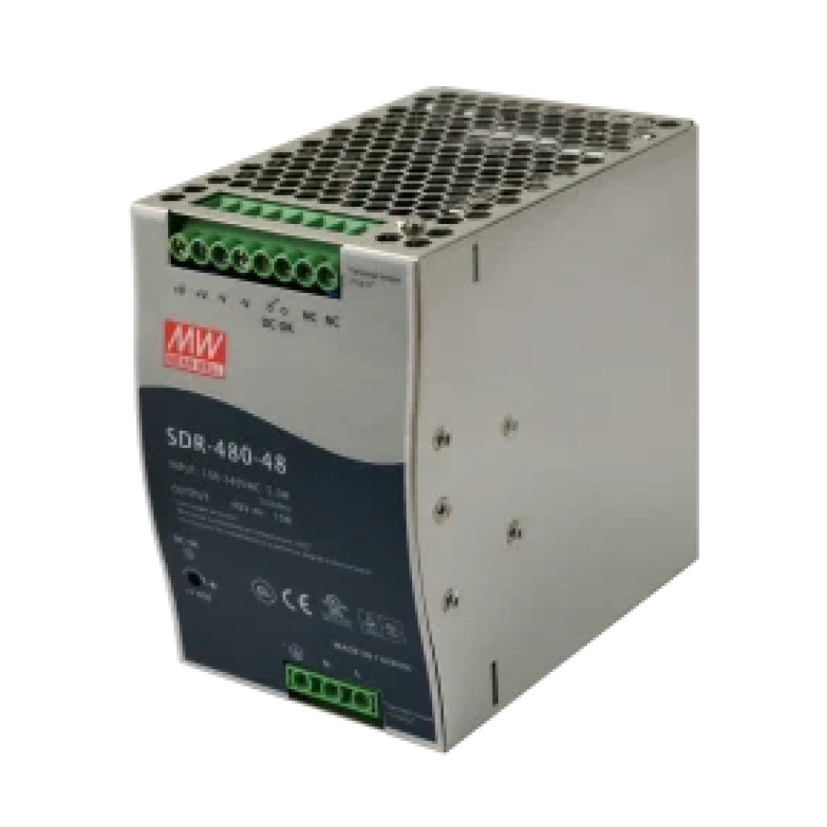 Meanwell 480W 48V 10.0A 88-264V SDR Minyatür Ray Montaj Güç Kaynağı