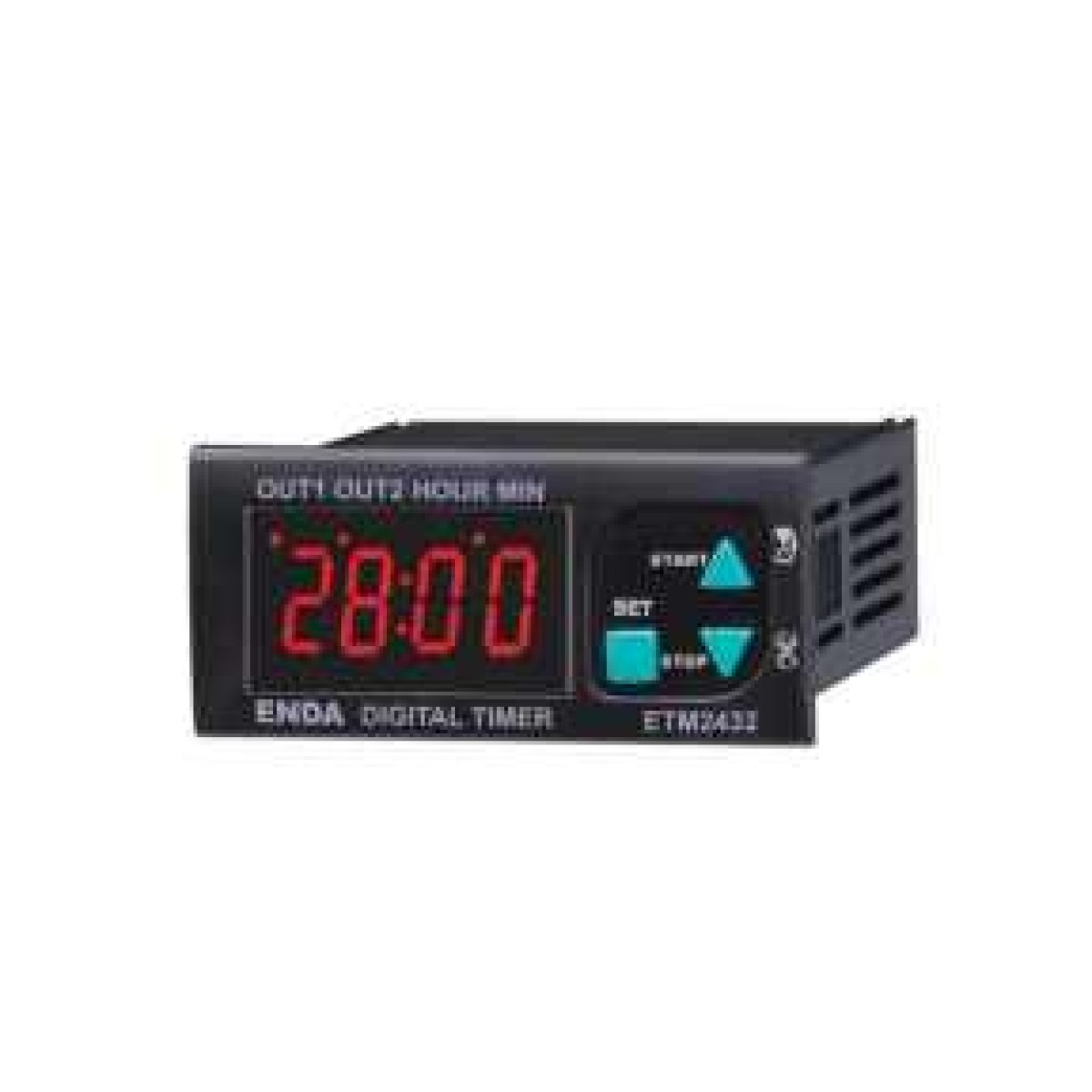 ETM2432 12VAC/DC Dijital Zaman Rölesi 77x35