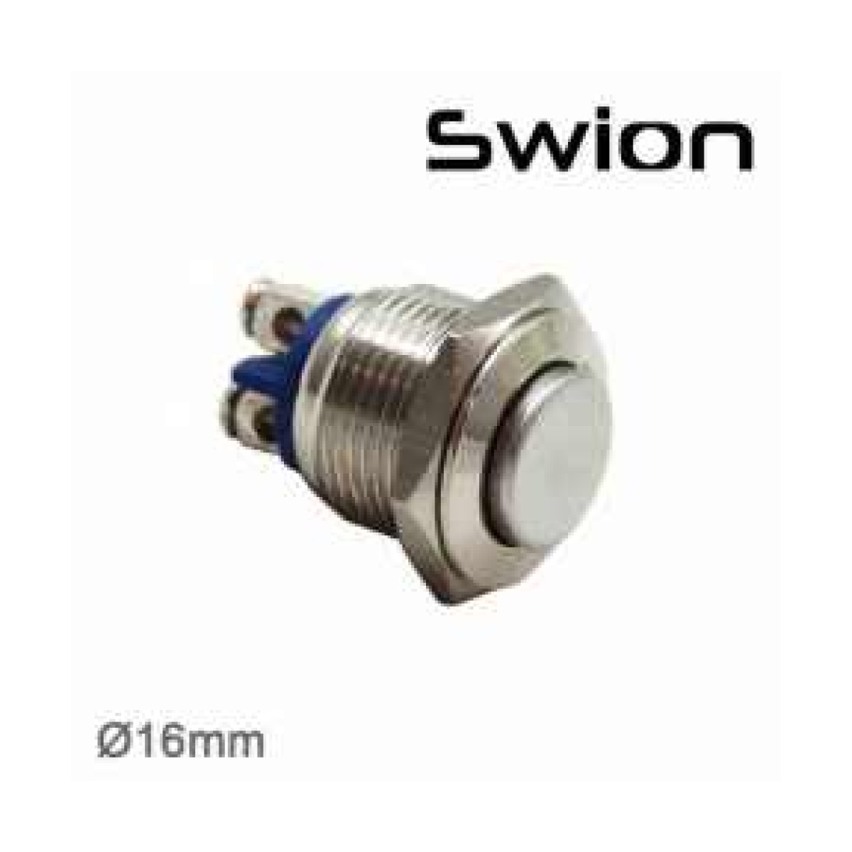 16mm Metal Yaylı Buton Swion