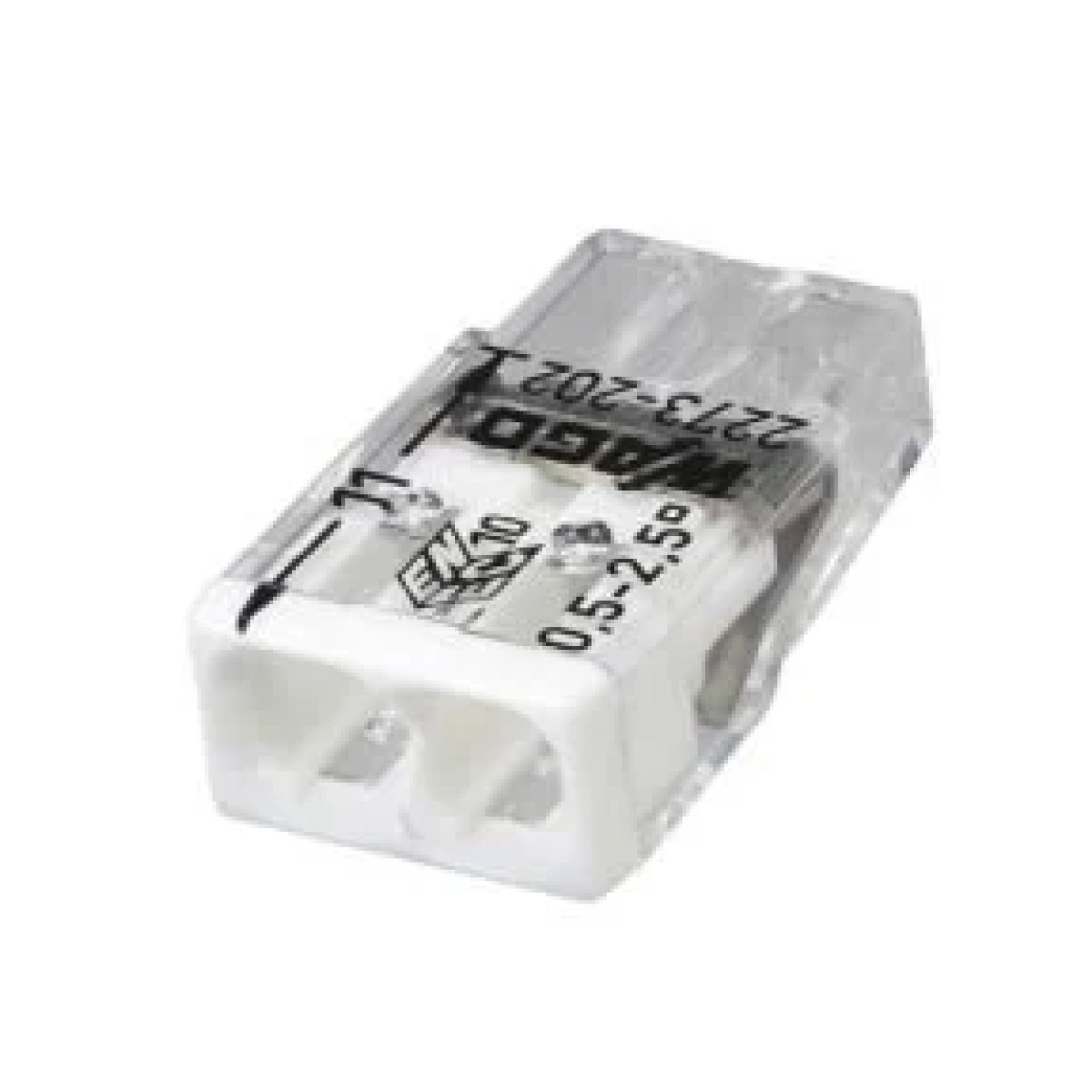 Wago 2li 2.5mm Buat Klemensi 100 Adet